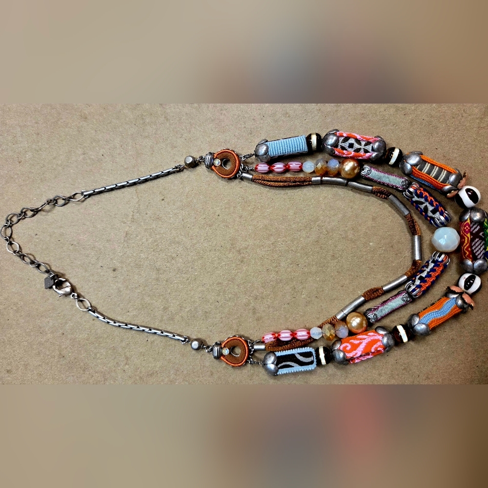 AYALABAR Bohemian Multicolor Necklace